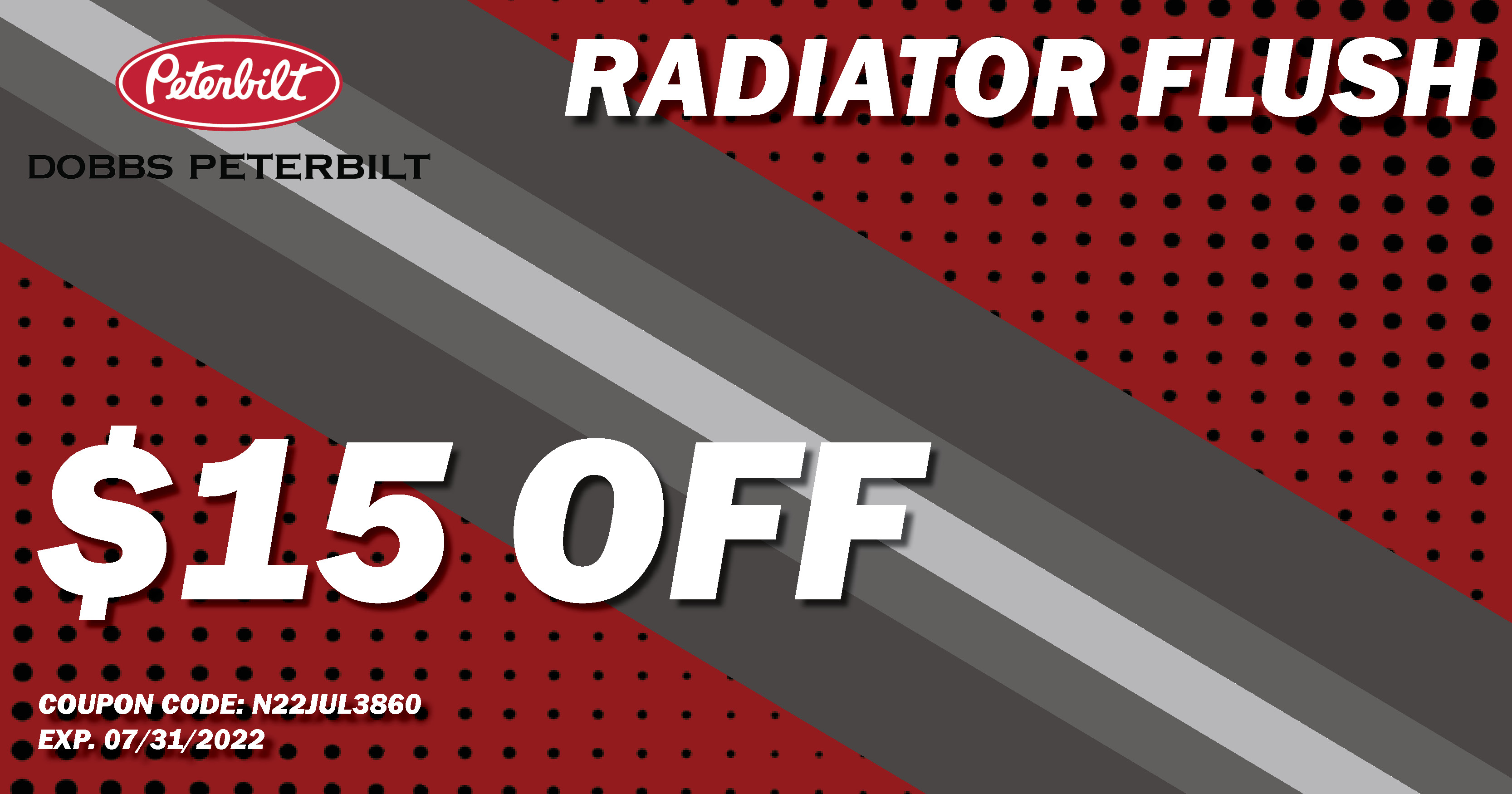 Service Specials Dobbs Peterbilt Arkansas, Tennessee, Louisiana